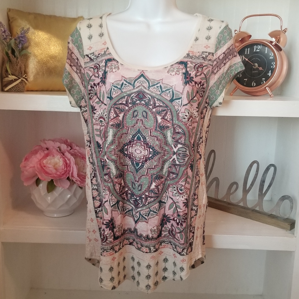 Lucky Brand Tribal Shirt